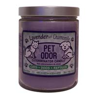 Pet Odor Exterminator 13oz Jar Candle - Lavender With Chamomile